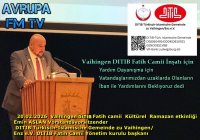  DITIB  Vaihingen FATIH CAMİİİ Emin ASLAN Yönetim kurulu başkanı